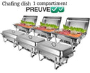 Chafing disk 1 compartiment - 11,5L
