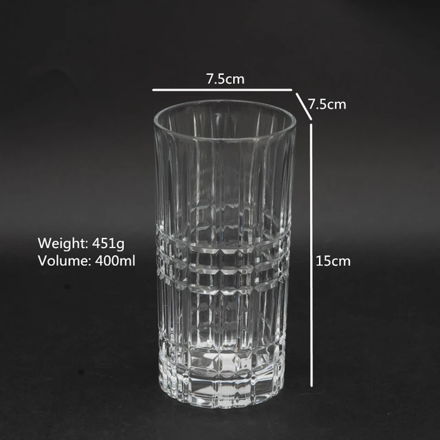 Tasse en verre 6 pieces