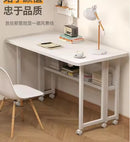 Table bureau pliable 120x60x80cm en bois