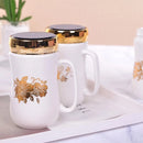 Mug tasse avec couverte en miroir - Boummarket