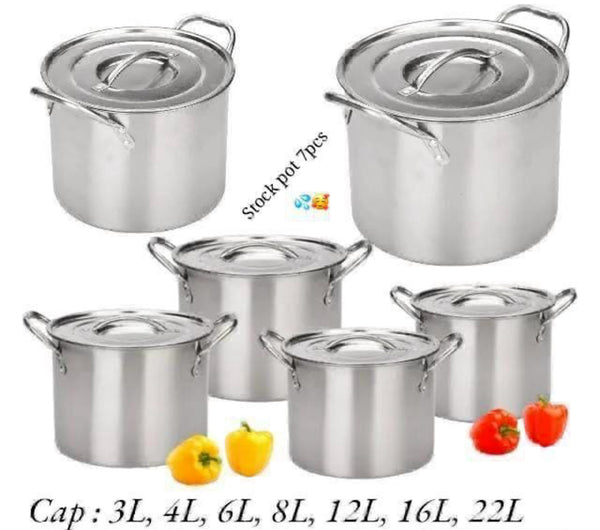Ensemble 7 pièces pots ravi - Boummarket