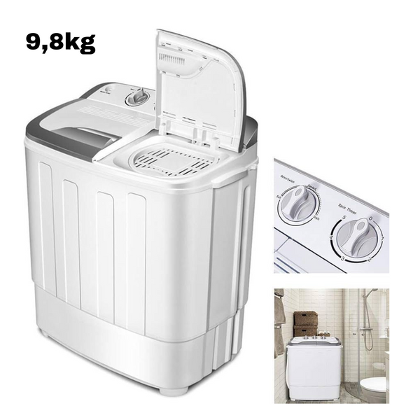 Machine à laver 2 compartiment 9,8kg