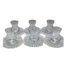 Ensemble 12 pièces tasse sous tasse thé