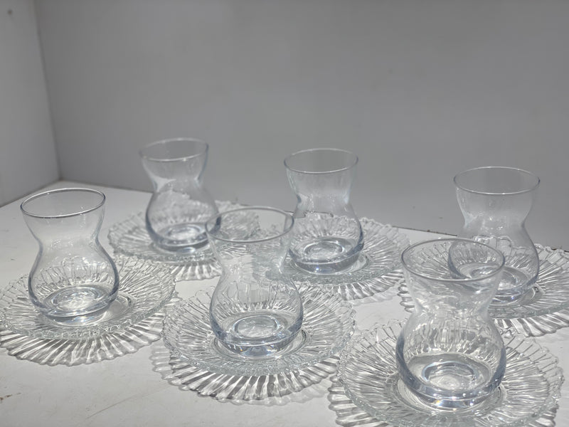 Ensemble 12 pièces tasse sous tasse thé