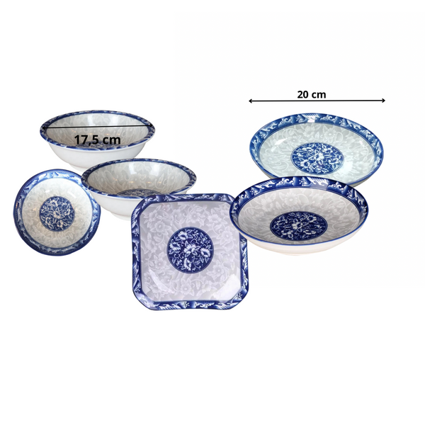Ensemble assiettes 6 pièces - Boummarket