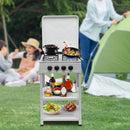 Réchaud 4 feux 50x50x83cm