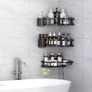 Support mural salle de bain 22,5cm , 24cm et 25cm