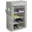 range chaussure 5 étagères en housse - Boummarket