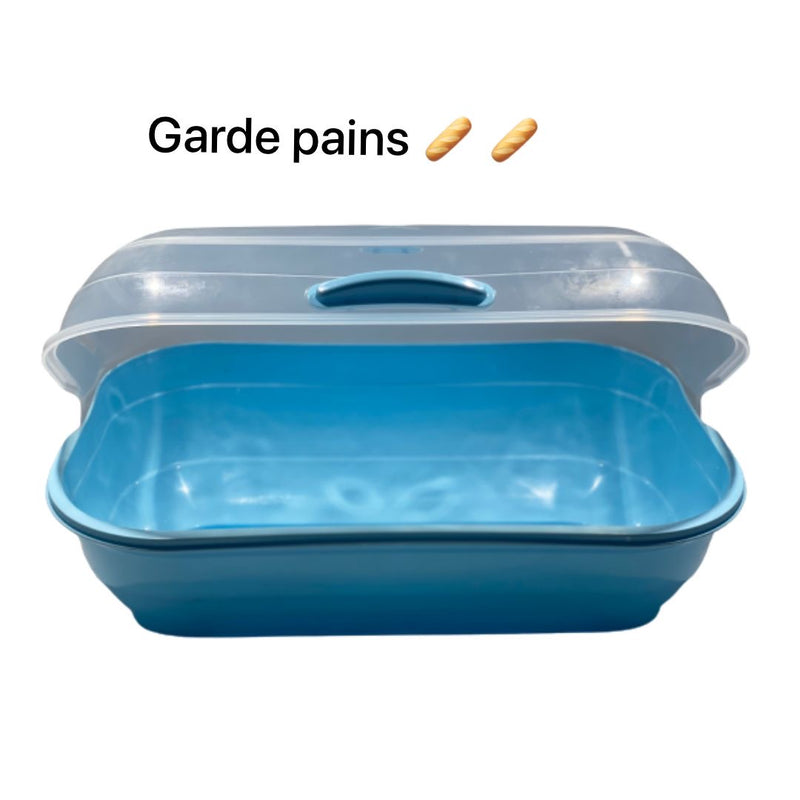 Garde pain en plastique
