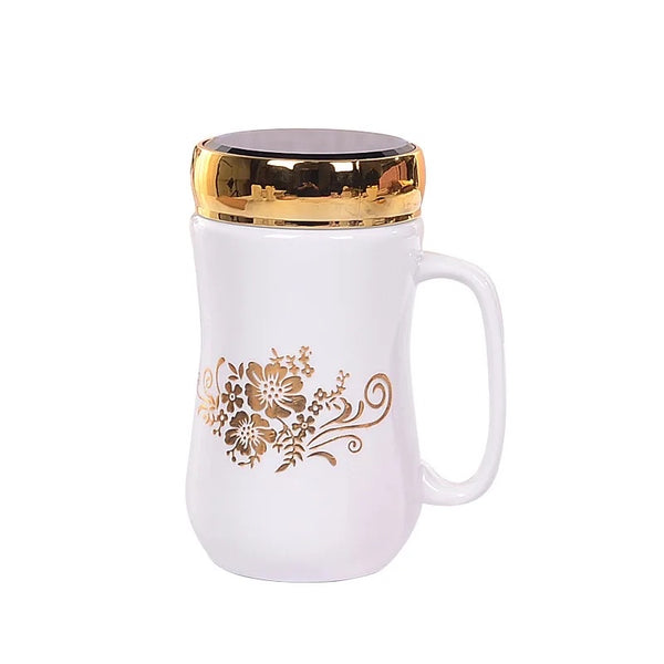 Mug tasse avec couverte en miroir - Boummarket