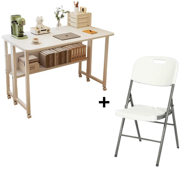 Table bureau 1m20 plus chaise