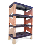 Rangement chaussure 4 étagères en plastique - Boummarket