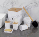 Accessoires salle de bain 6 pièces