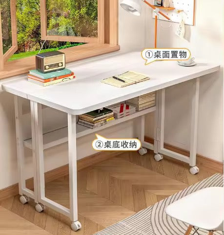 Table bureau pliable 120x60x80cm