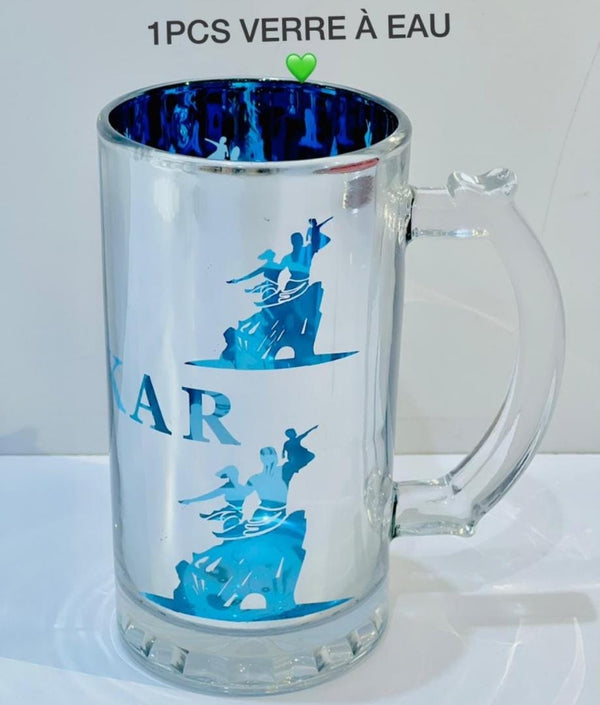 Tasse en verre d’eau Paris -Dakar - Boummarket