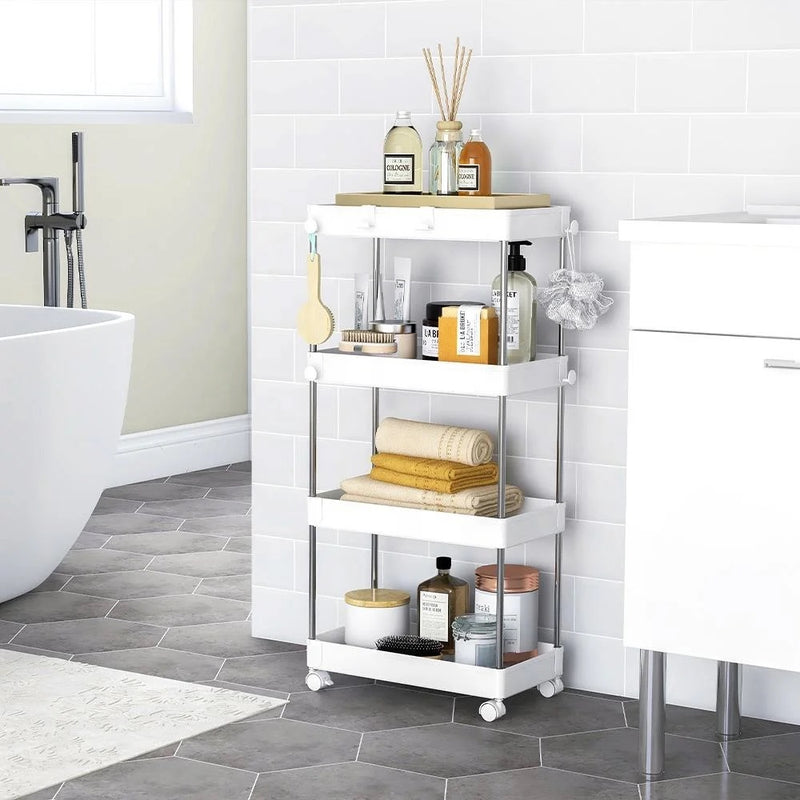 Étagère de rangement en plastique