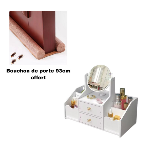 Étagère cosmétique plus bouchon de porte offert