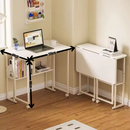 Table bureau pliable 120x60x80cm en bois