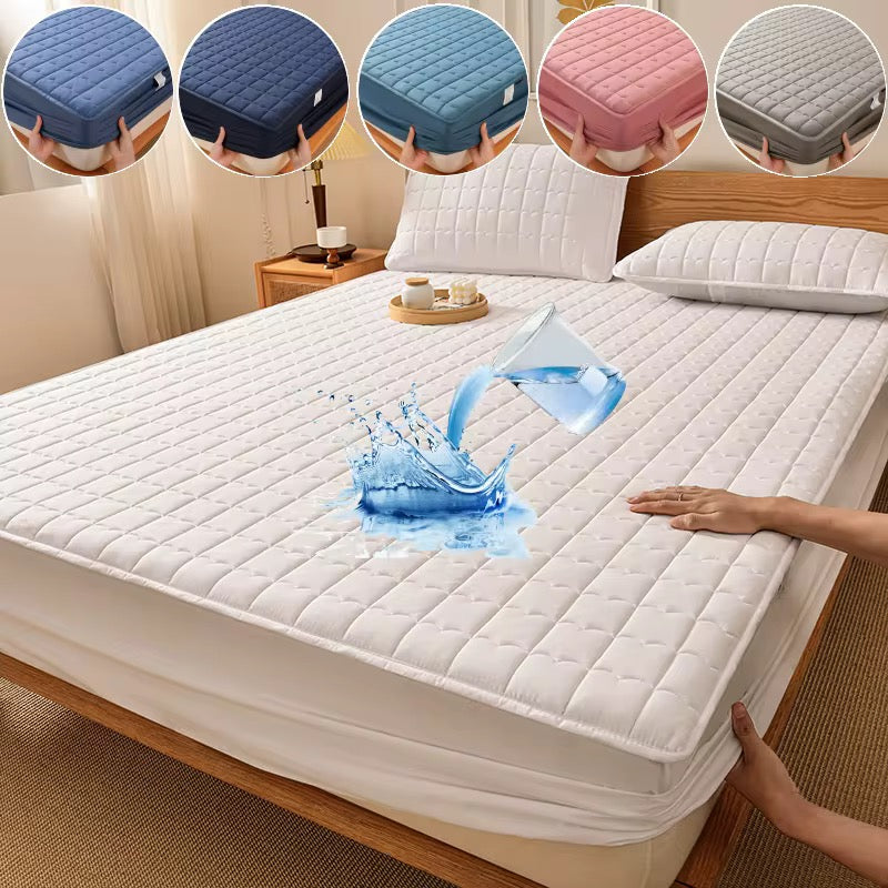 Housse protection matelas 3 pièces 200x220x28cm