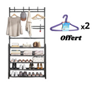 Penderie à étagère 3 en 1 - Boummarket