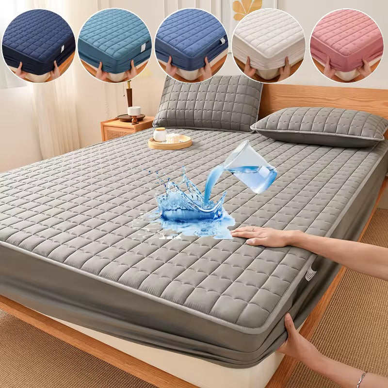 Housse protection matelas 3 pièces 200x220x28cm
