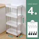 Étagère de rangement en plastique