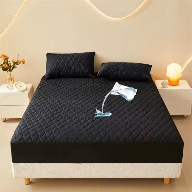 Housse protection matelas 3 pièces 200x220x28cm