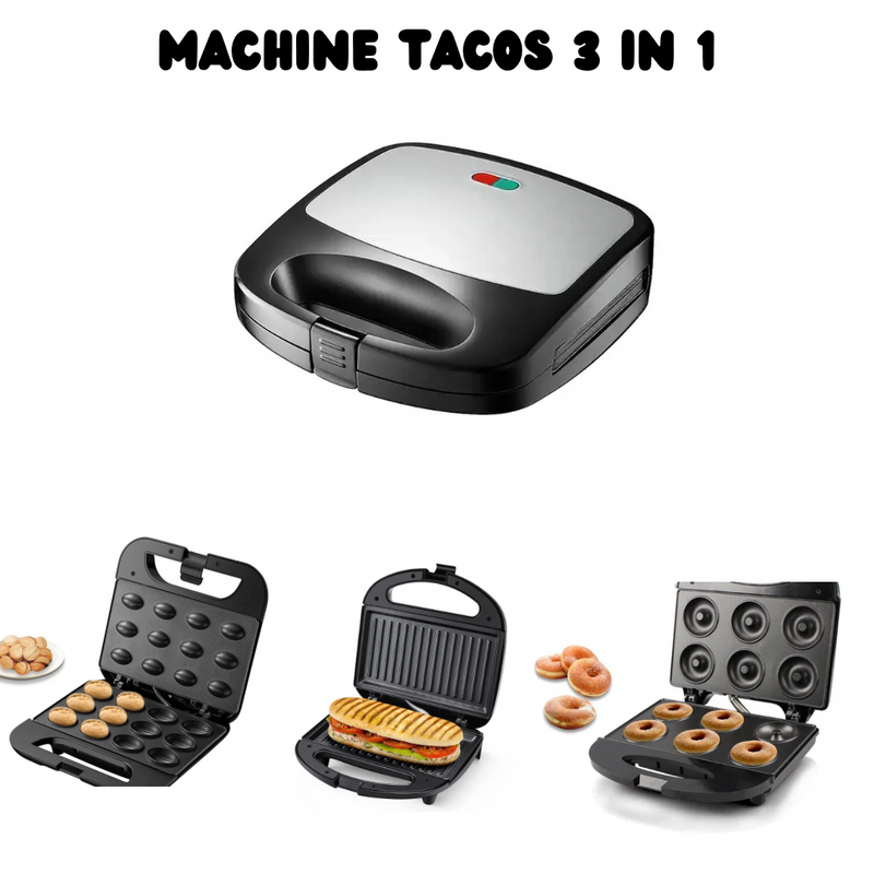 Machine tacos 3 in 1