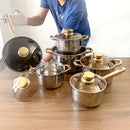 Marmite lourd 12 pièces