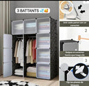 Vente Armoire 3 battants en plastique - Boummarket