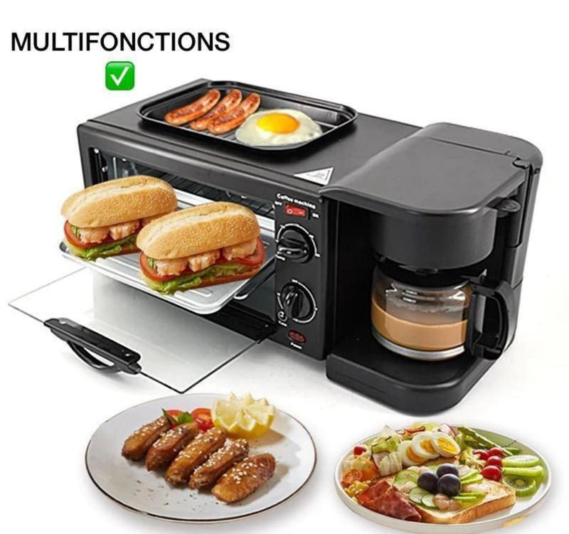 Mini machine petit déjeuner 9 litres / 3 en 1