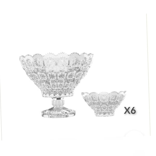 Saladier en verre 7 en 1 - Boummarket