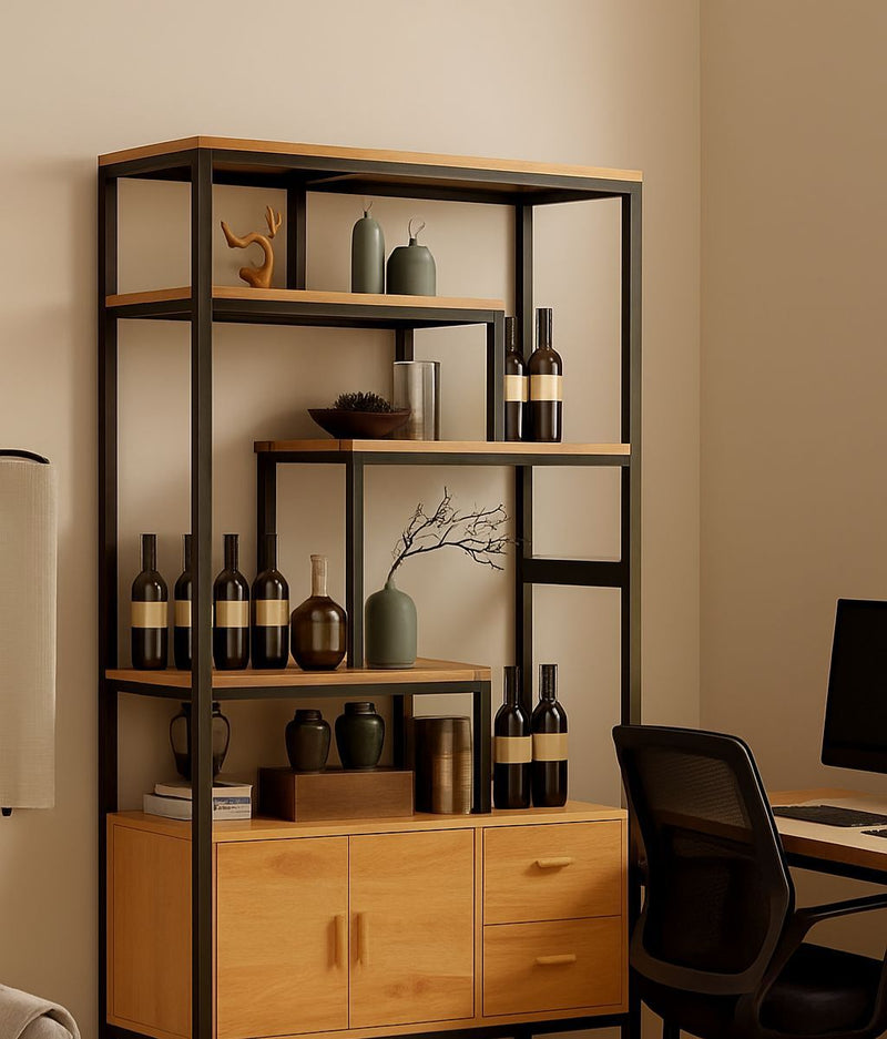 Bibliothèque de rangement en bois ( livraison gratuite à Dakar)
