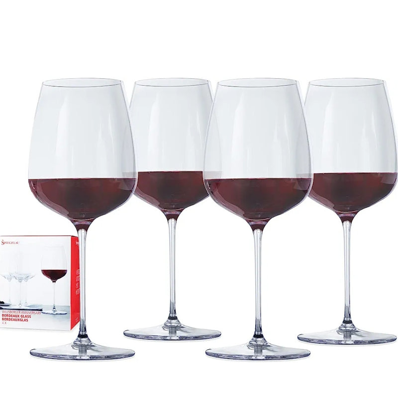 Lot de 6 tasse en verre, H : 20,5 cm/ Lal 569 - Boummarket