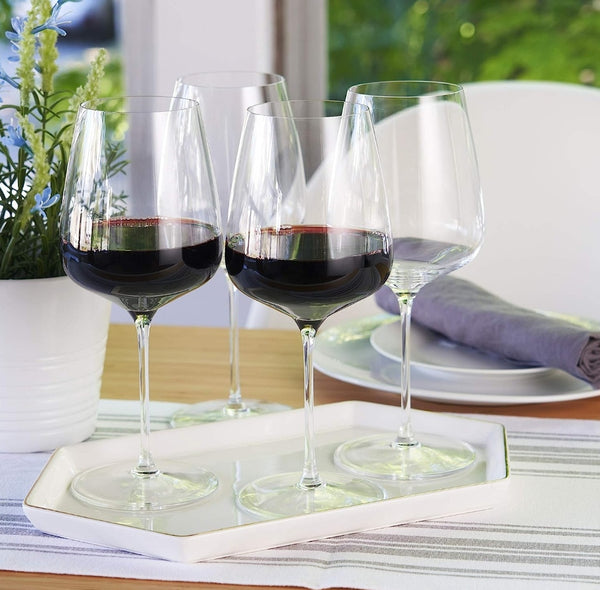 Lot de 6 tasse en verre, H : 20,5 cm/ Lal 569 - Boummarket