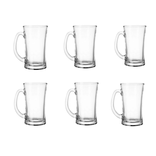 Tasse en verre glassware 6 pièces