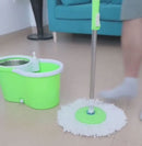 Seau essoreuse avec balais intérieur inox