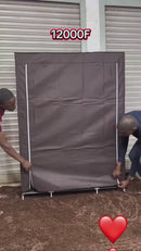 Armoire 3 battants en housse