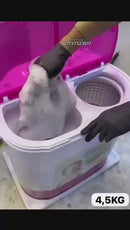 Mini machine à laver 2 compartiment 4,5L x2