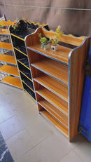 Range chaussure en bois 18 paires ( livraison gratuite)