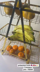 Panier fruits grand modèle (3 niveau)