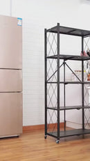 Chariot de service avec 5 étagères