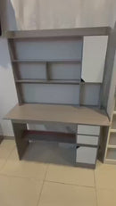 Bureau moderne avec étagères – 120×45×164 cm | Design élégant, rangement intégré et grande capacité, livraison gratuite à dakar