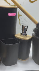 Accessoires salle de bain 6 pièces