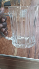 Mug en verre élégant 2 pièce