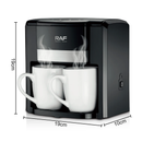 Machine à Café plus 2 Tasse - Boummarket
