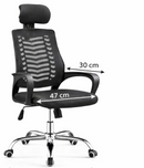 Chaise de bureau confortable avec dossier en maille - Boummarket
