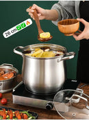 Couscousier en inox couverte en  verre - Boummarket