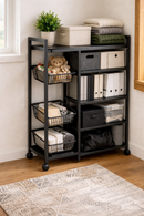 Étagère de rangement 90x32x108cm - Boummarket