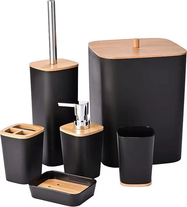 Accessoires salle de bain 6 pièces